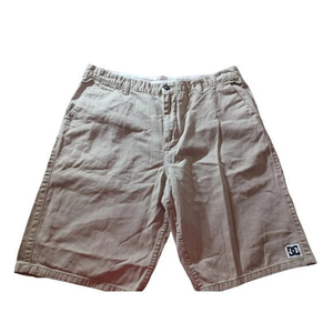 Men's Khaki Color DC Brand Shorts Size 36‎